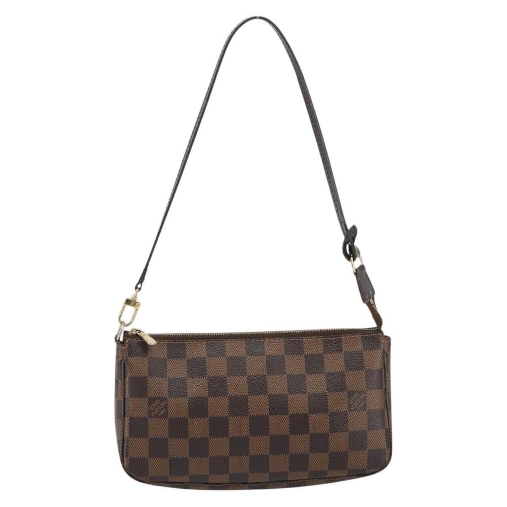 Louis Vuitton Damier Ebene Pochette Accessoires Accessory Pouch Brown